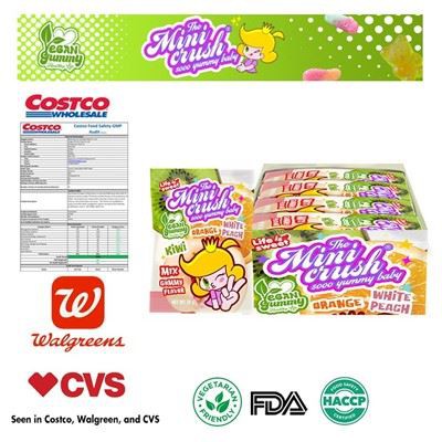 Fruit Shape Vegan Gummy Candy